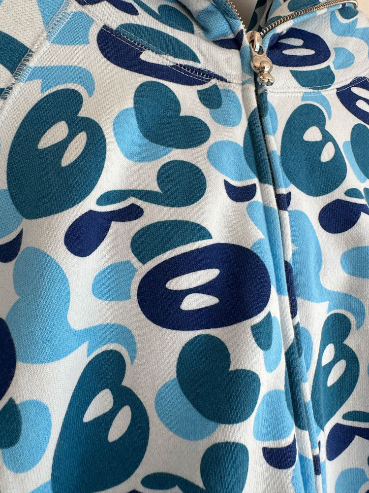 Bape 2006 Baby Milo blue hoodie