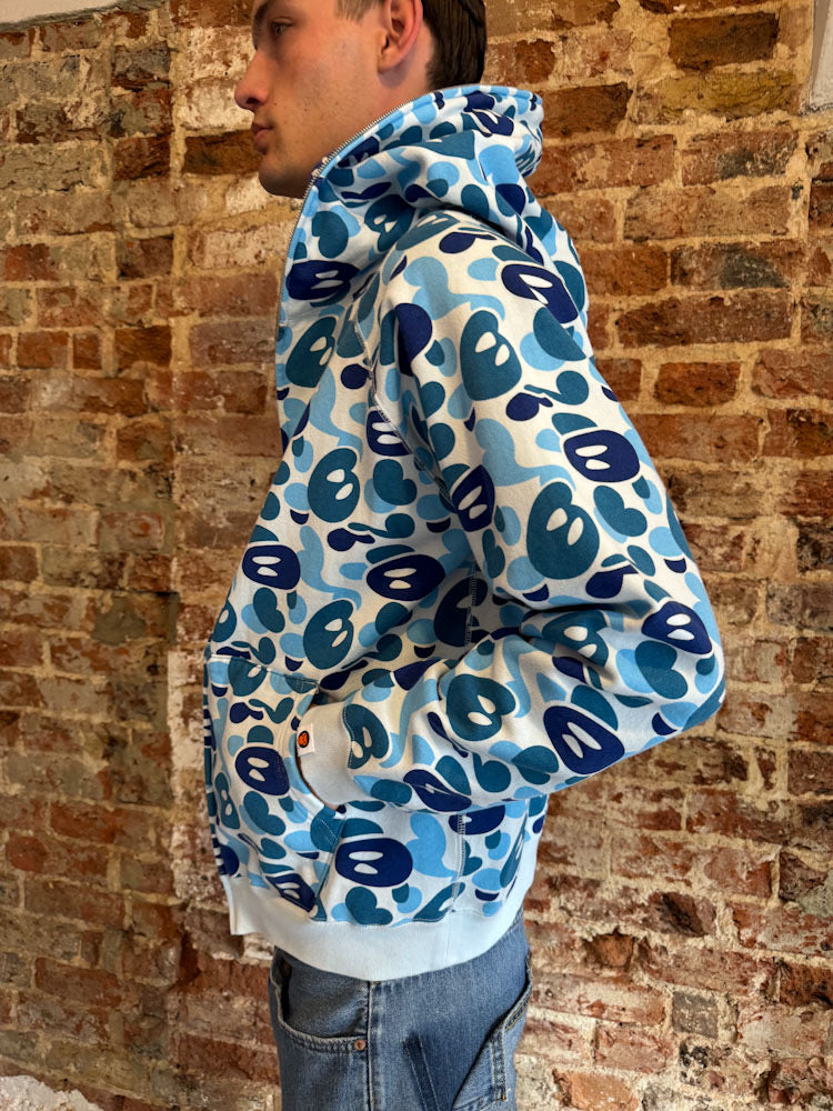 Bape 2006 Baby Milo blue hoodie