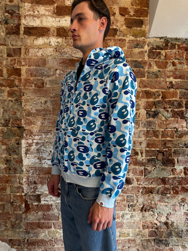 Bape 2006 Baby Milo blue hoodie