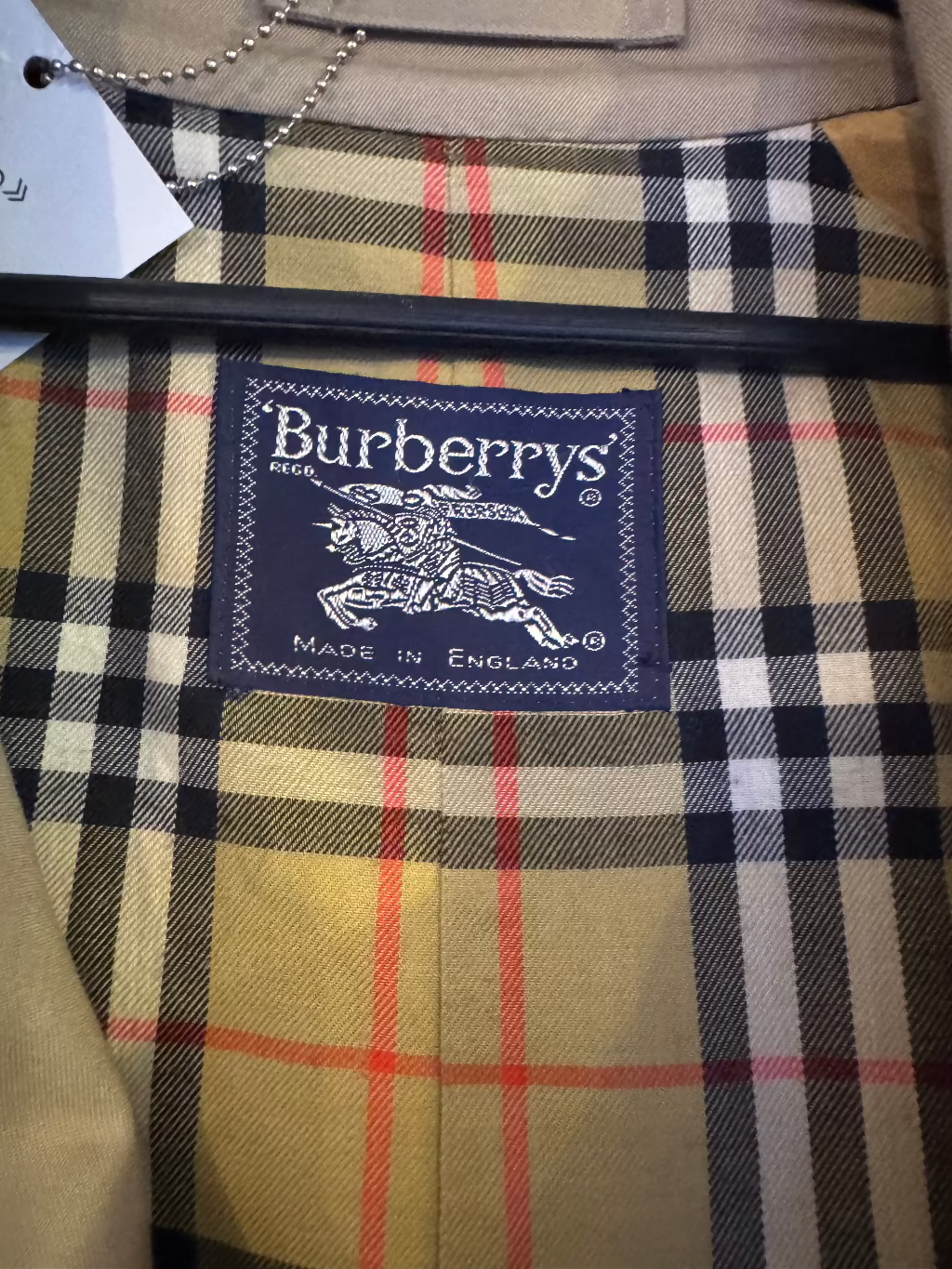 Burberry Y2K 2002 Trench Coat
