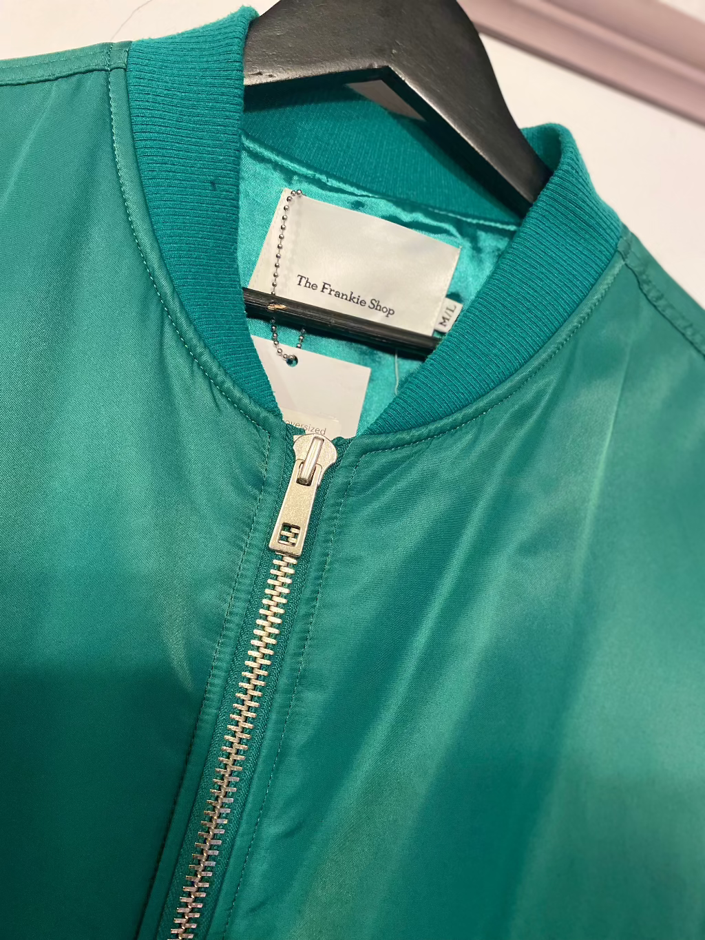 Frankie Shop Oversized Bomber.