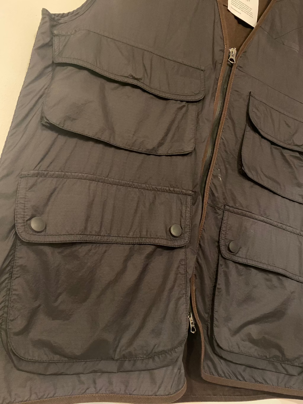 Acne Studios Brown Workwear Waistcoat