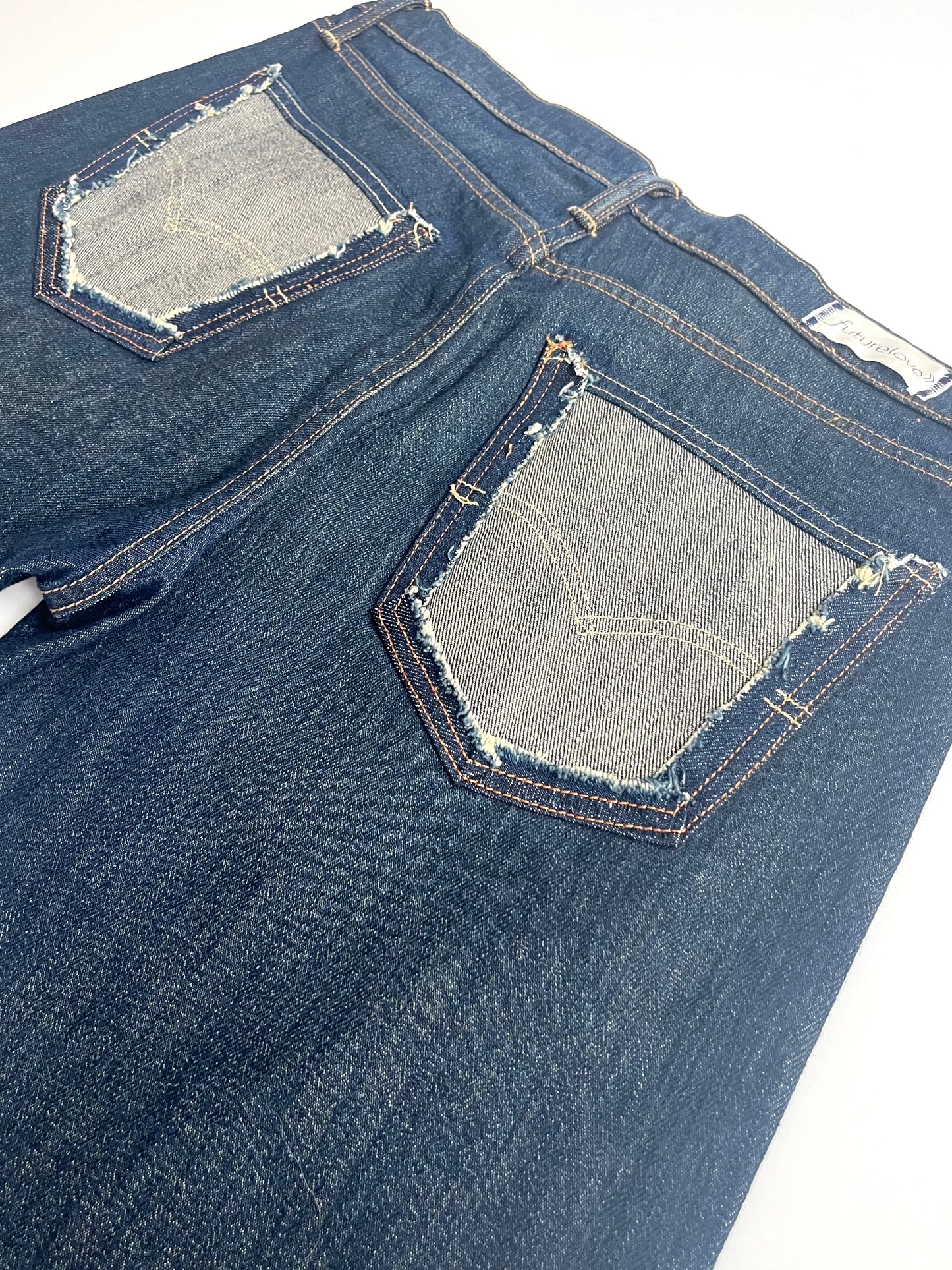 Andrew Reverse Raw Hem Jean