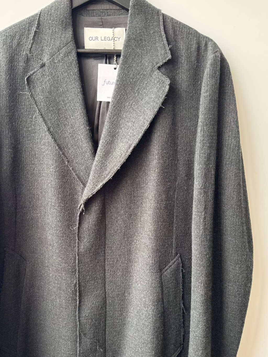 Our Legacy Charcoal SB Coat