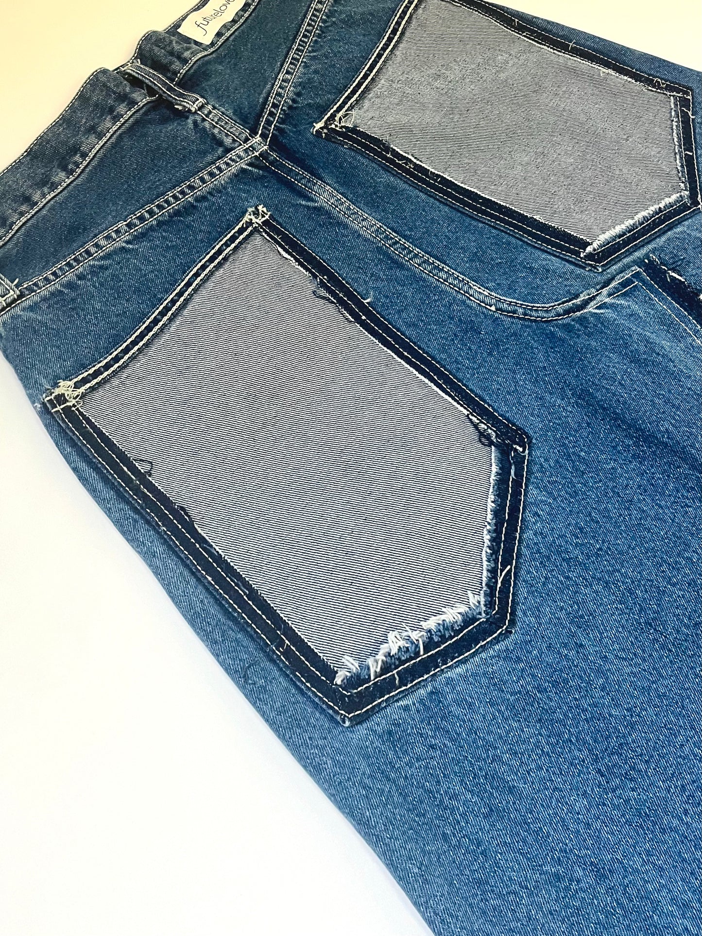 Caroline Mid Wash Denim Skirt