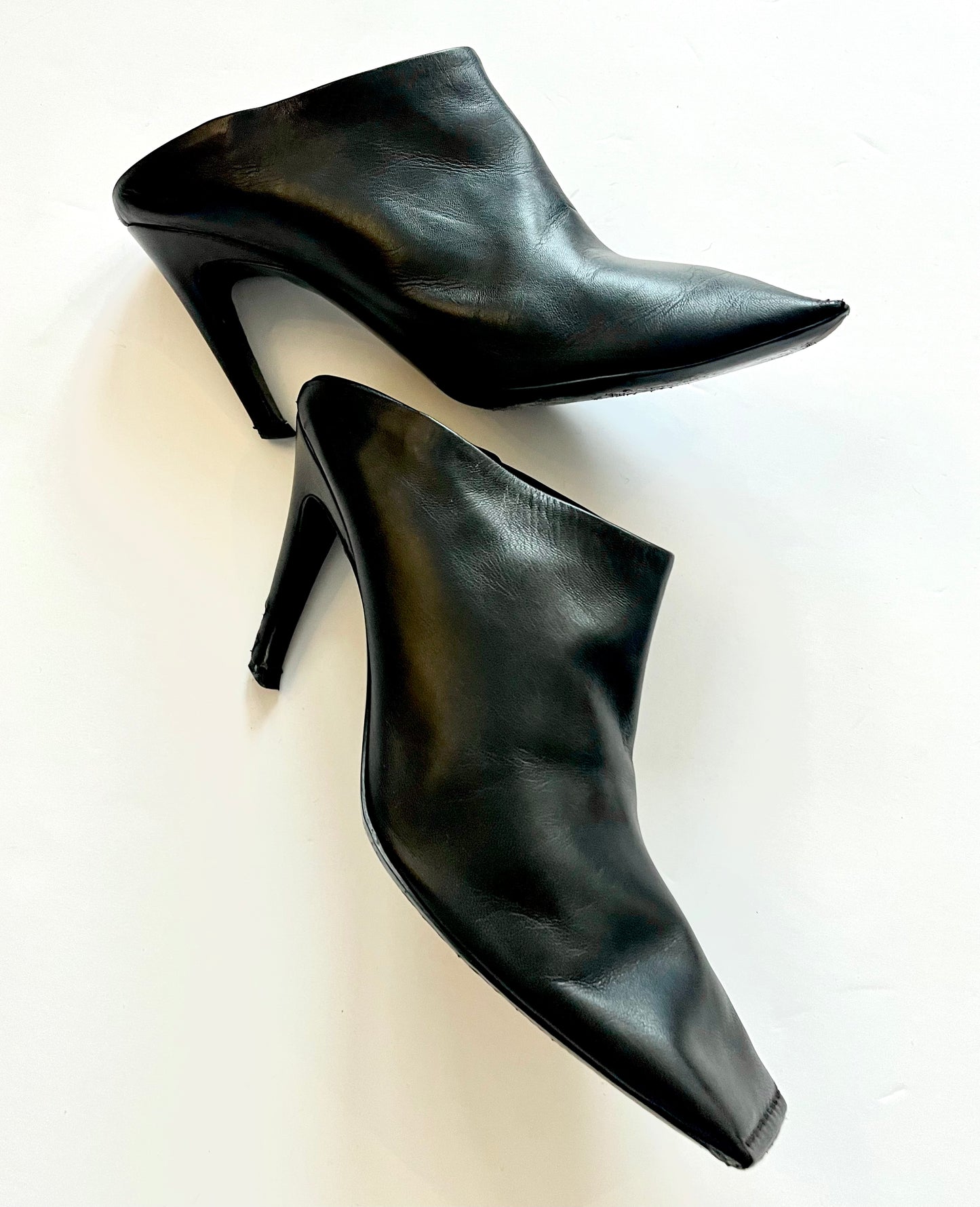 Balenciaga Square Toe Stiletto Mules