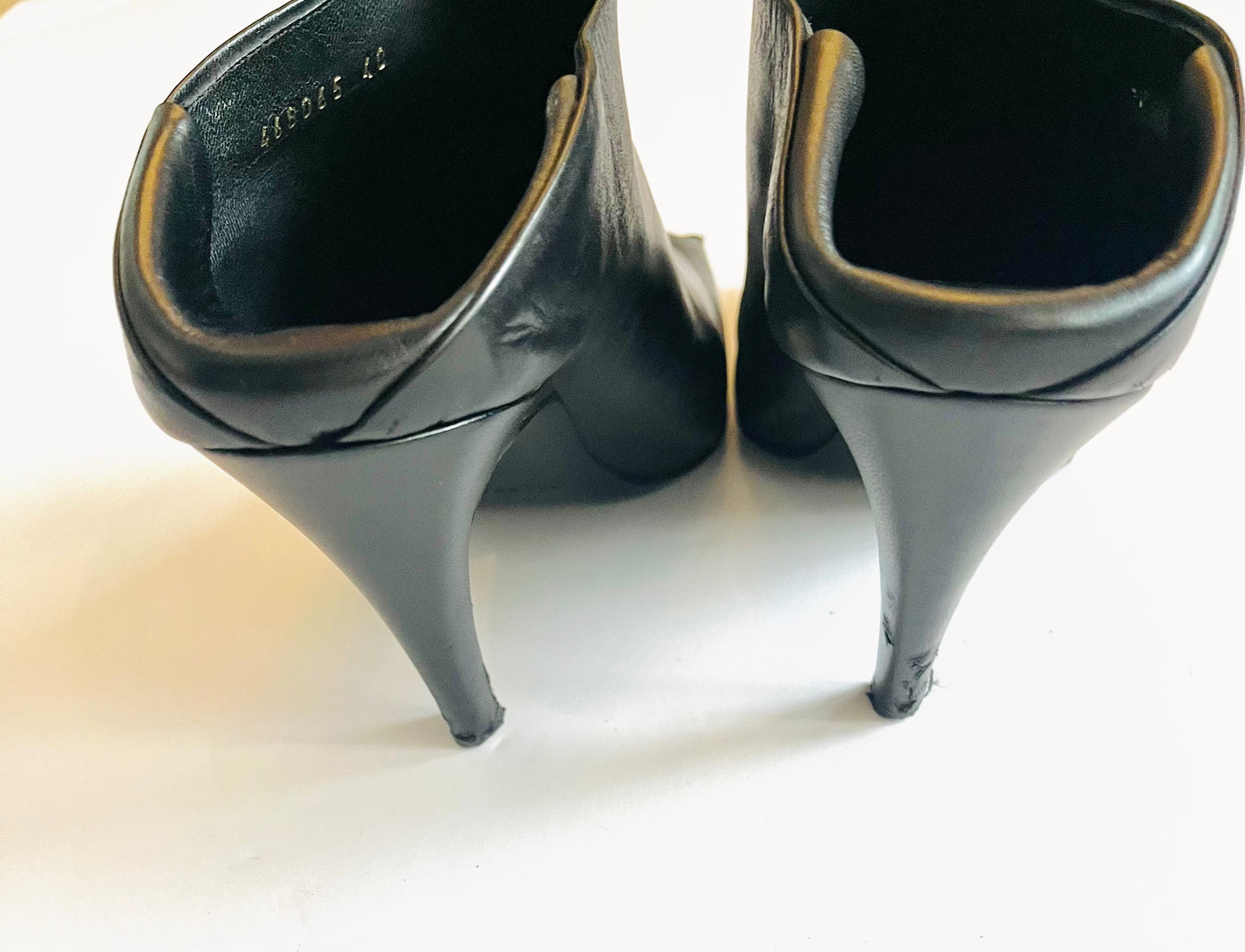 Balenciaga Square Toe Stiletto Mules