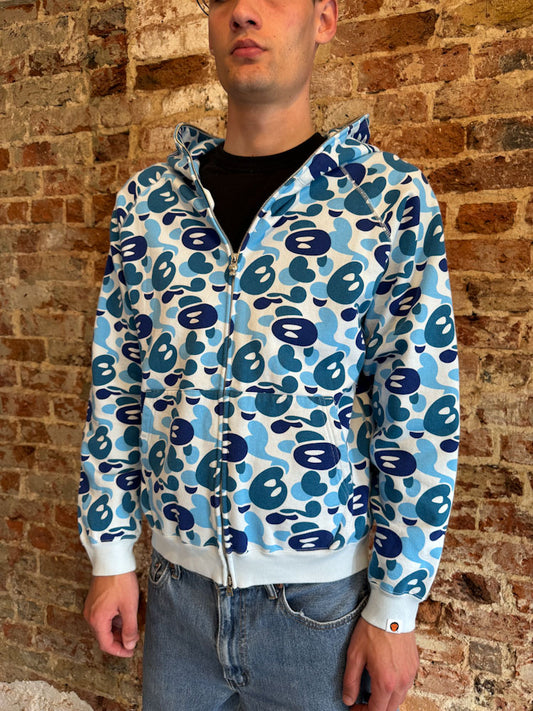 Bape 2006 Baby Milo blue hoodie