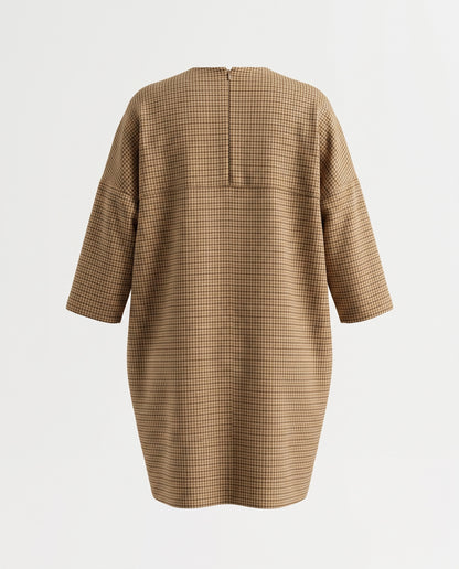 Celine Silk Dogtooth Tunic