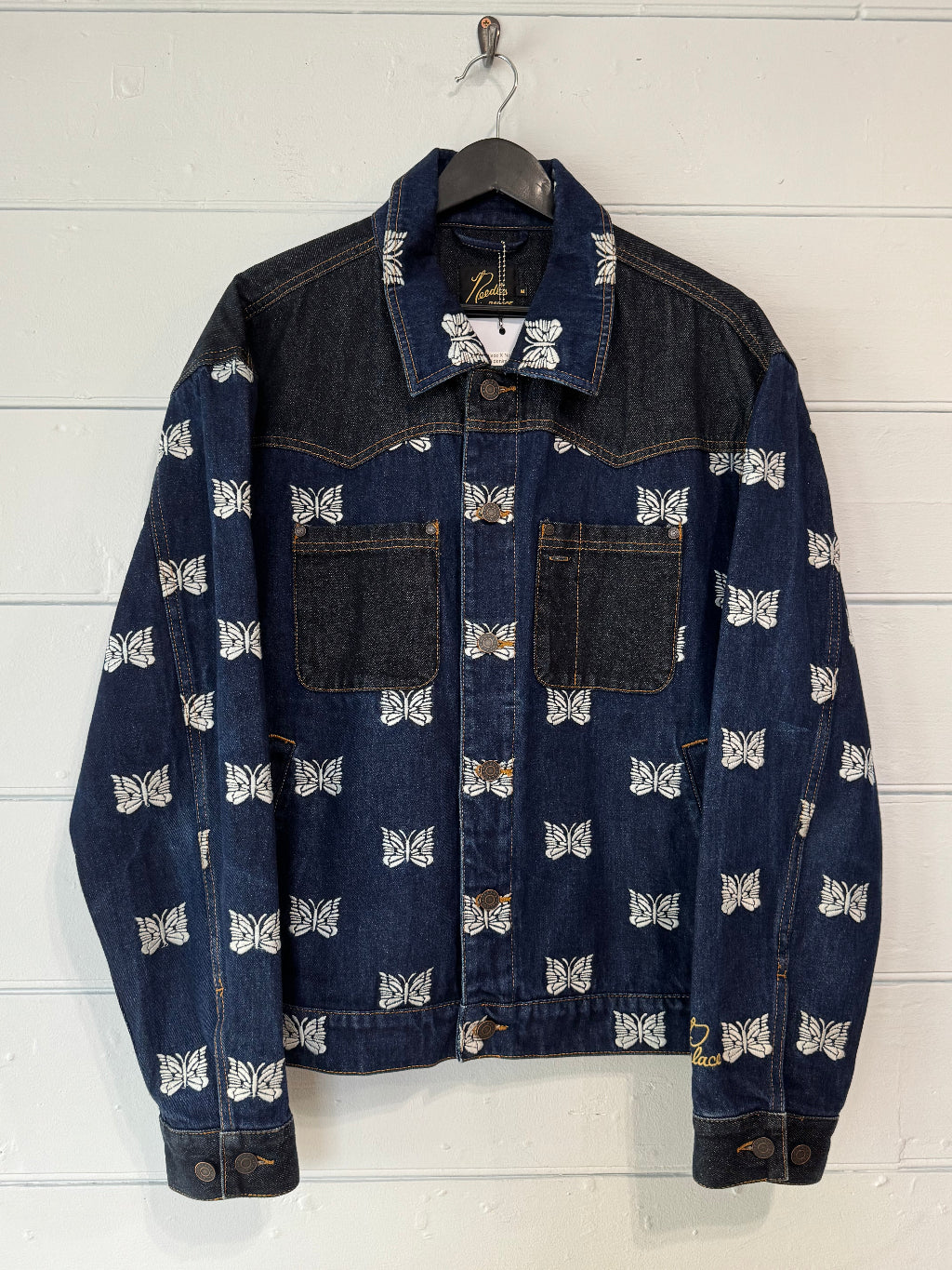 Palace x Needles Blue Denim Jacket