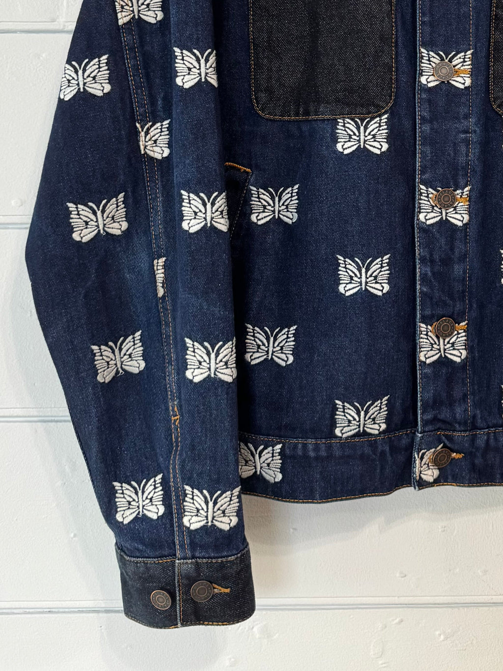 Palace x Needles Blue Denim Jacket