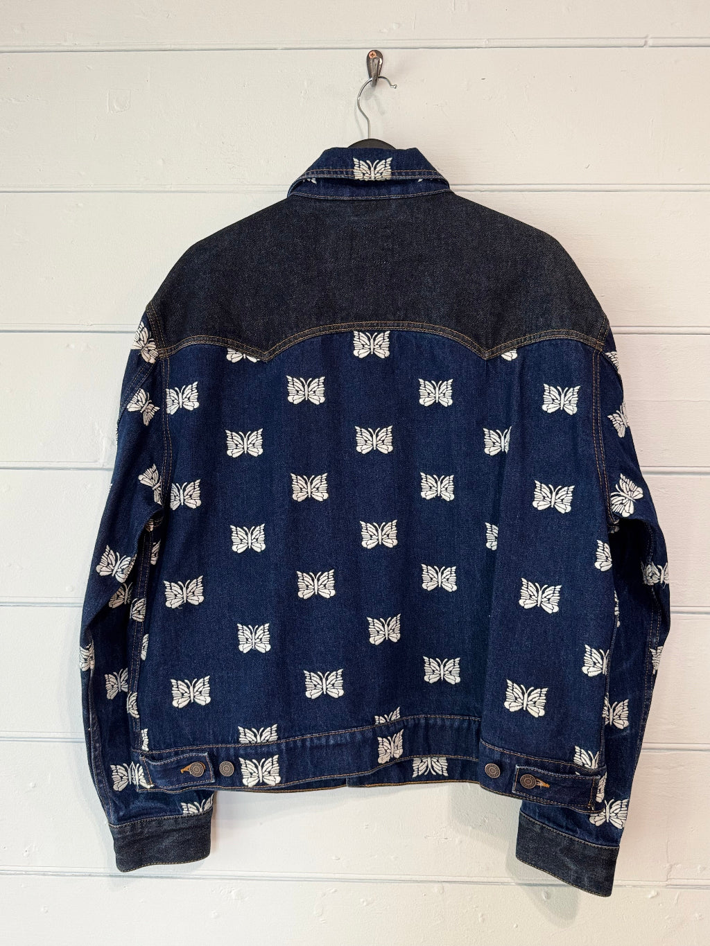 Palace x Needles Blue Denim Jacket