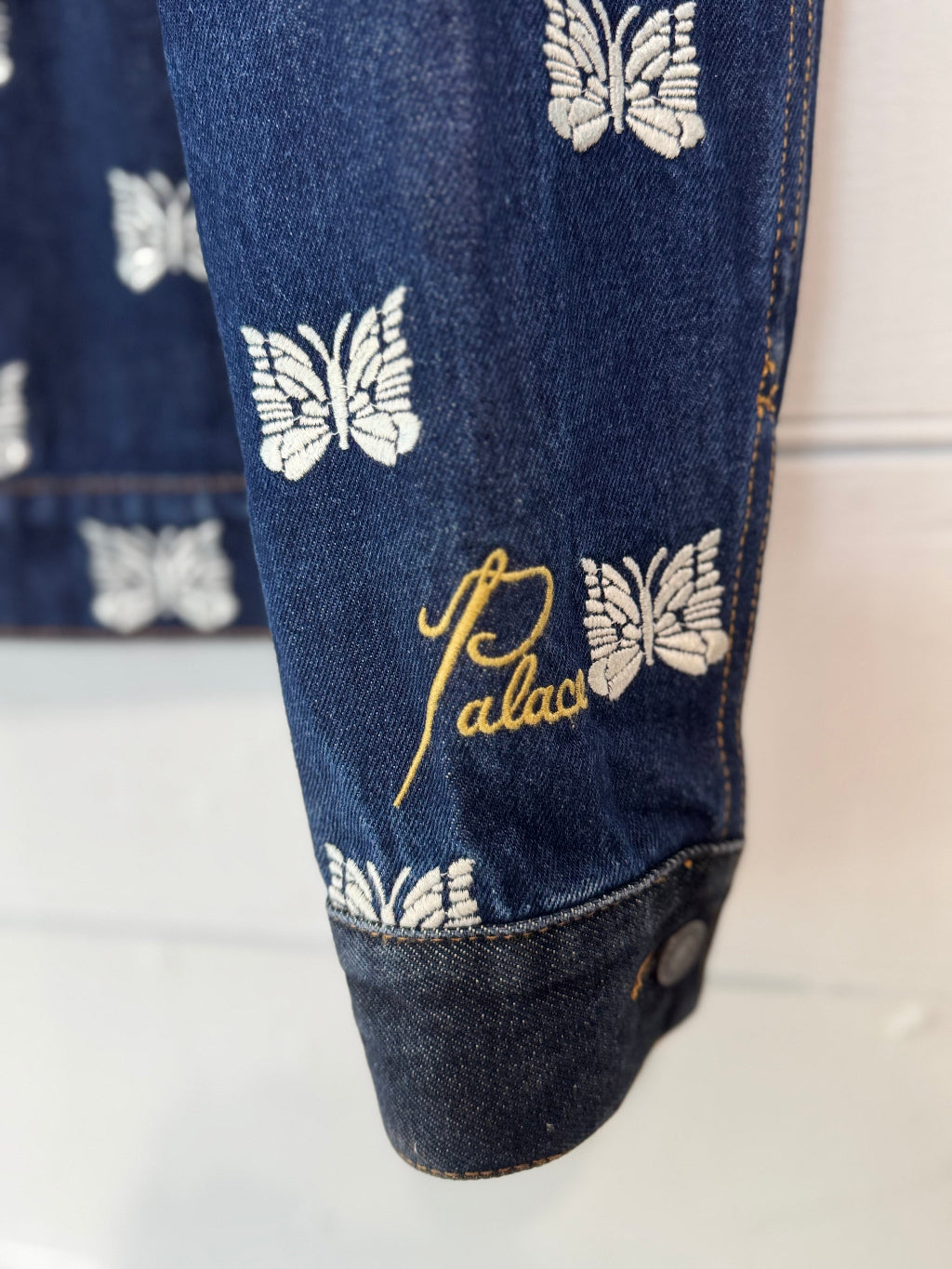 Palace x Needles Blue Denim Jacket