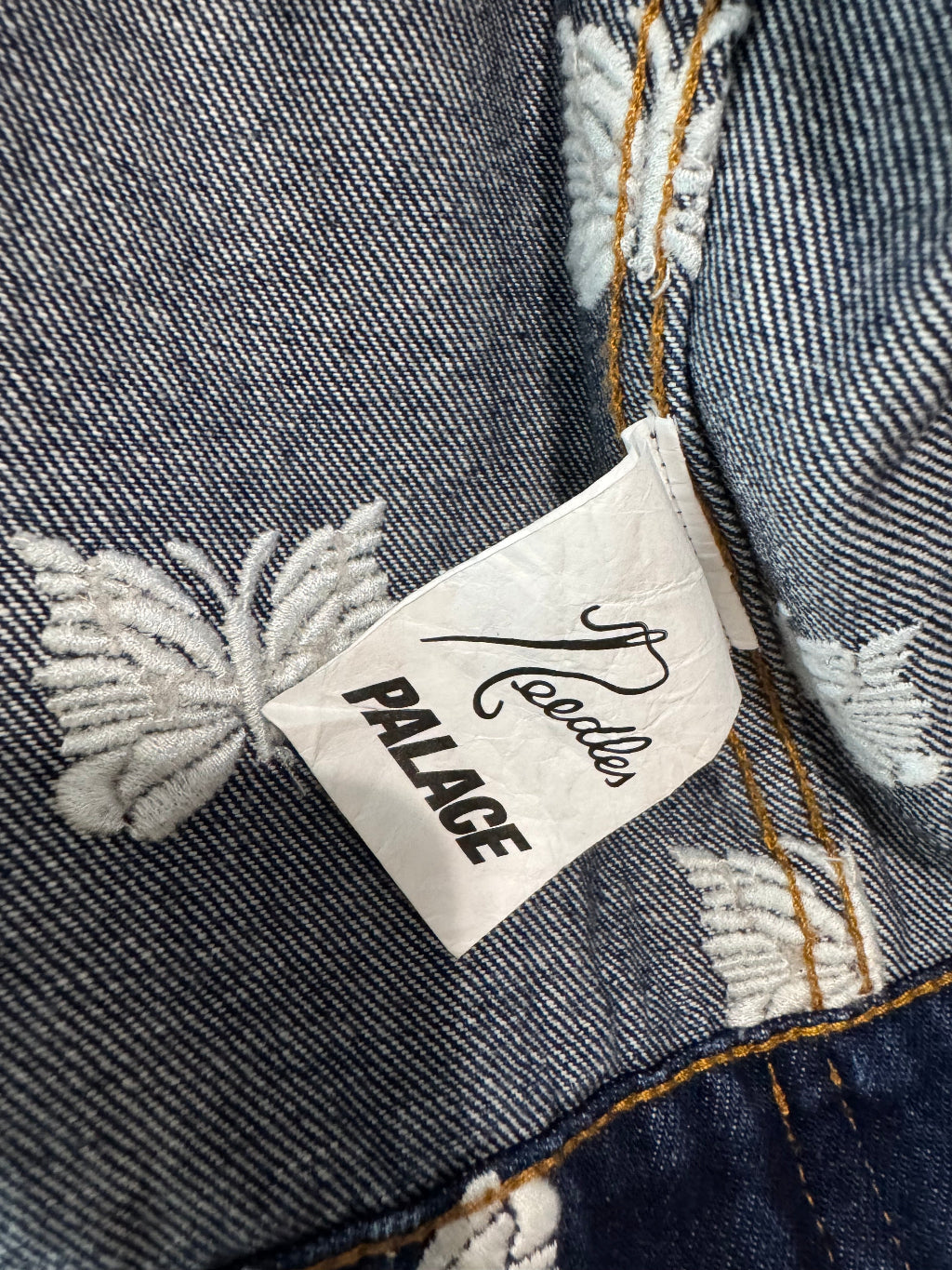 Palace x Needles Blue Denim Jacket