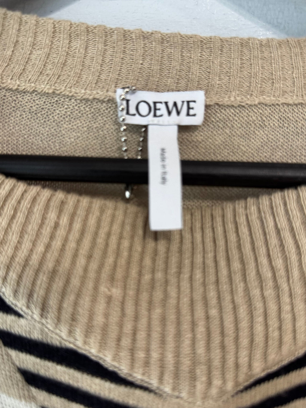 Loewe Orange Tassel Jumper