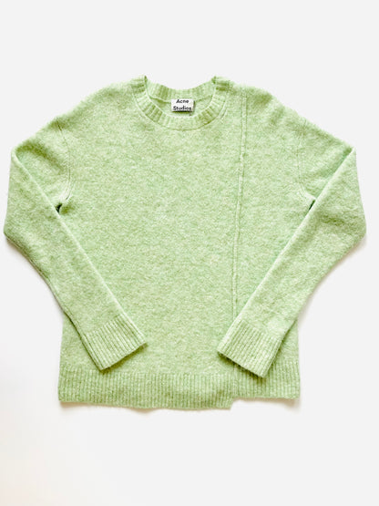 Acne Studios Mint Alpaca Mix Crew Neck Jumper