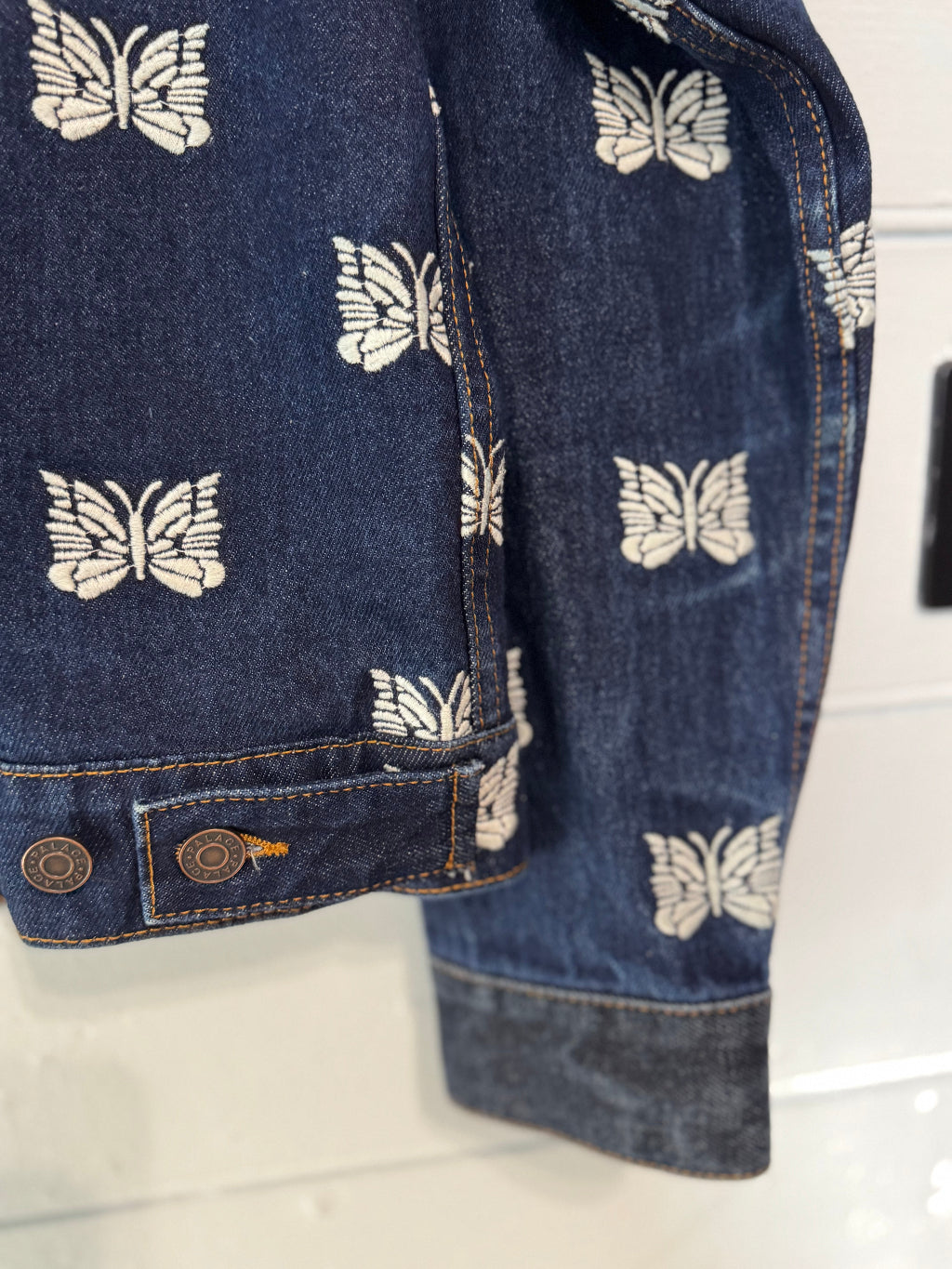 Palace x Needles Blue Denim Jacket