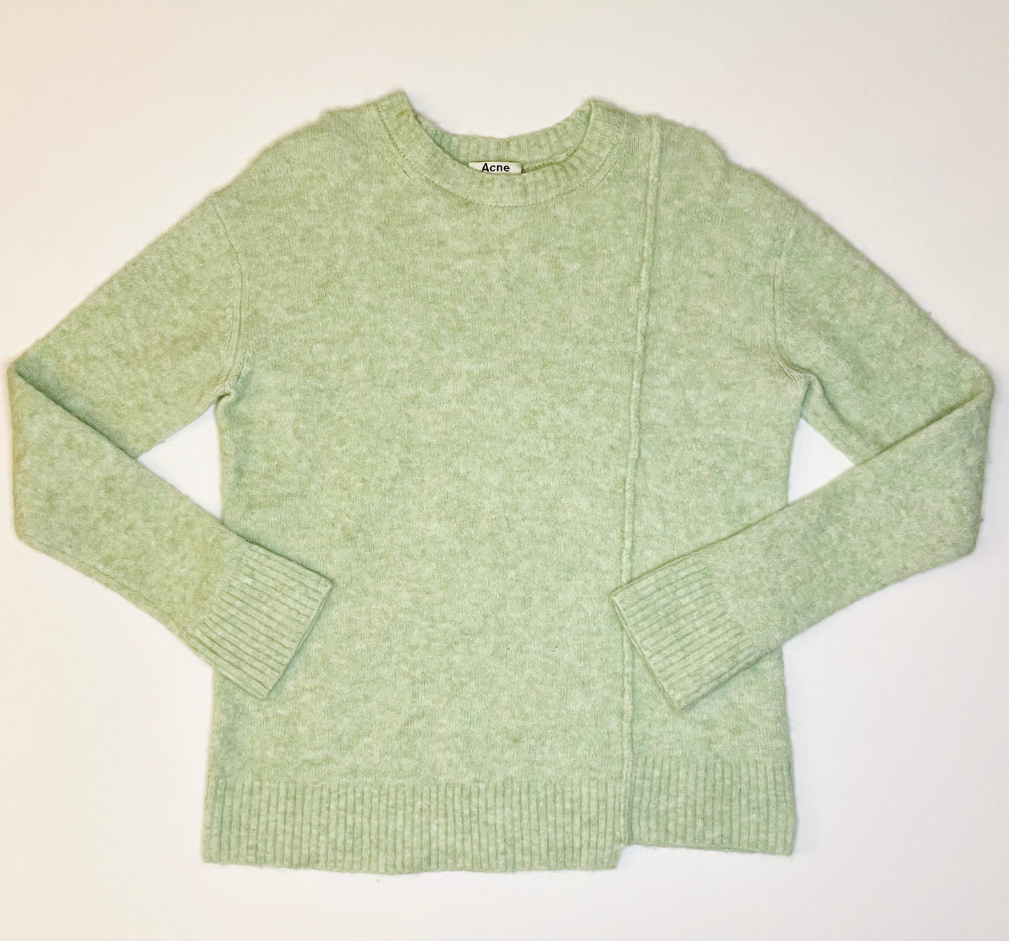 Acne Studios Mint Alpaca Mix Crew Neck Jumper