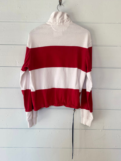 Earl Upcycled Ralph Lauren Red/White Rugby Shirt
