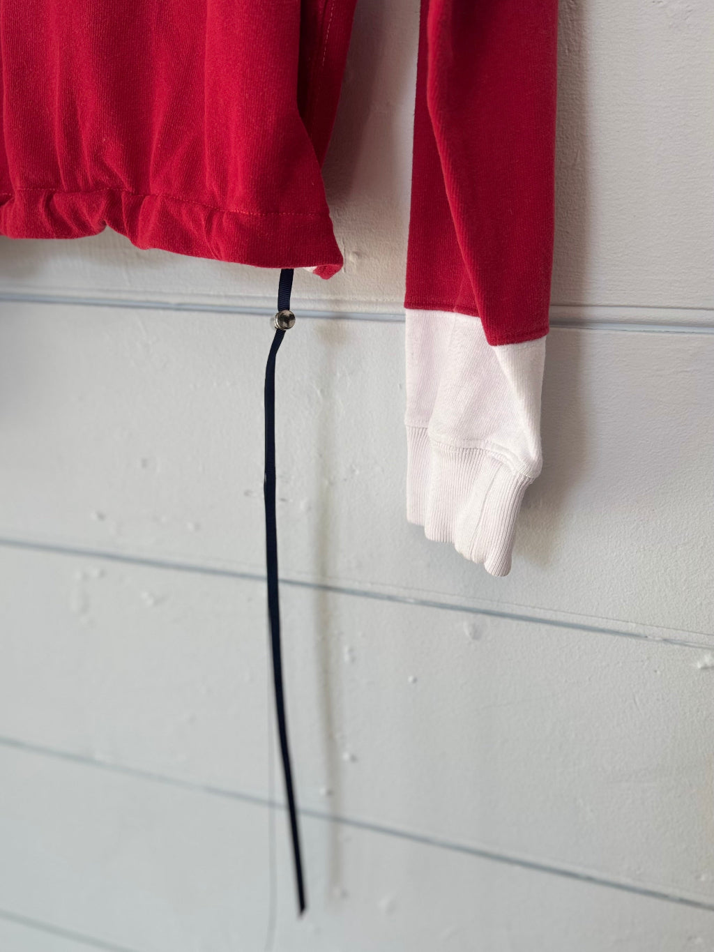 Earl Upcycled Ralph Lauren Red/White Rugby Shirt