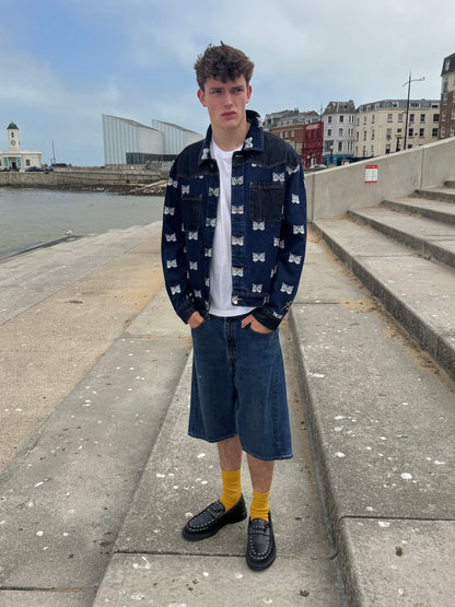 Palace x Needles Blue Denim Jacket