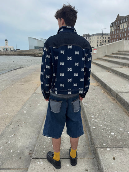 Palace x Needles Blue Denim Jacket