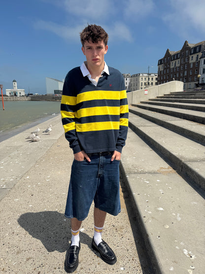 Amie Leon Dore rugby navy/ yellow