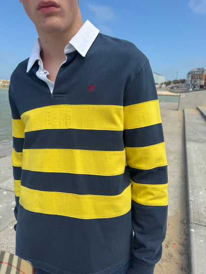 Amie Leon Dore rugby navy/ yellow