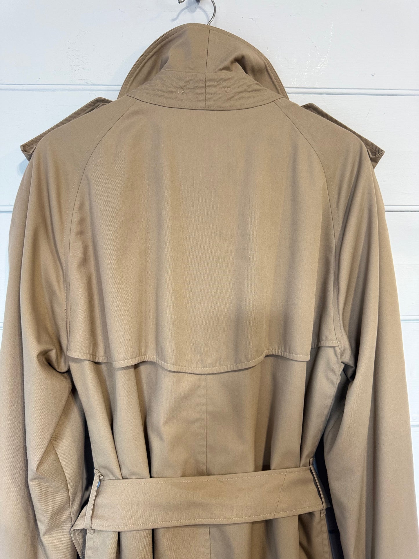 Burberry Vintage Y2K Stone Trench Coat
