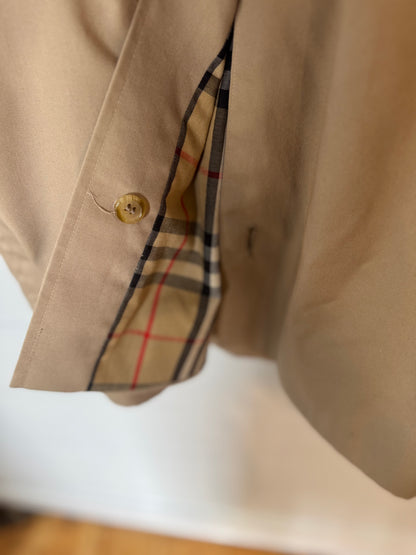 Burberry Vintage Y2K Stone Trench Coat