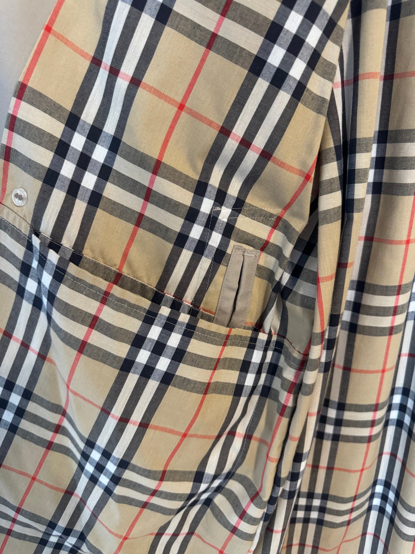 Burberry Vintage Y2K Stone Trench Coat
