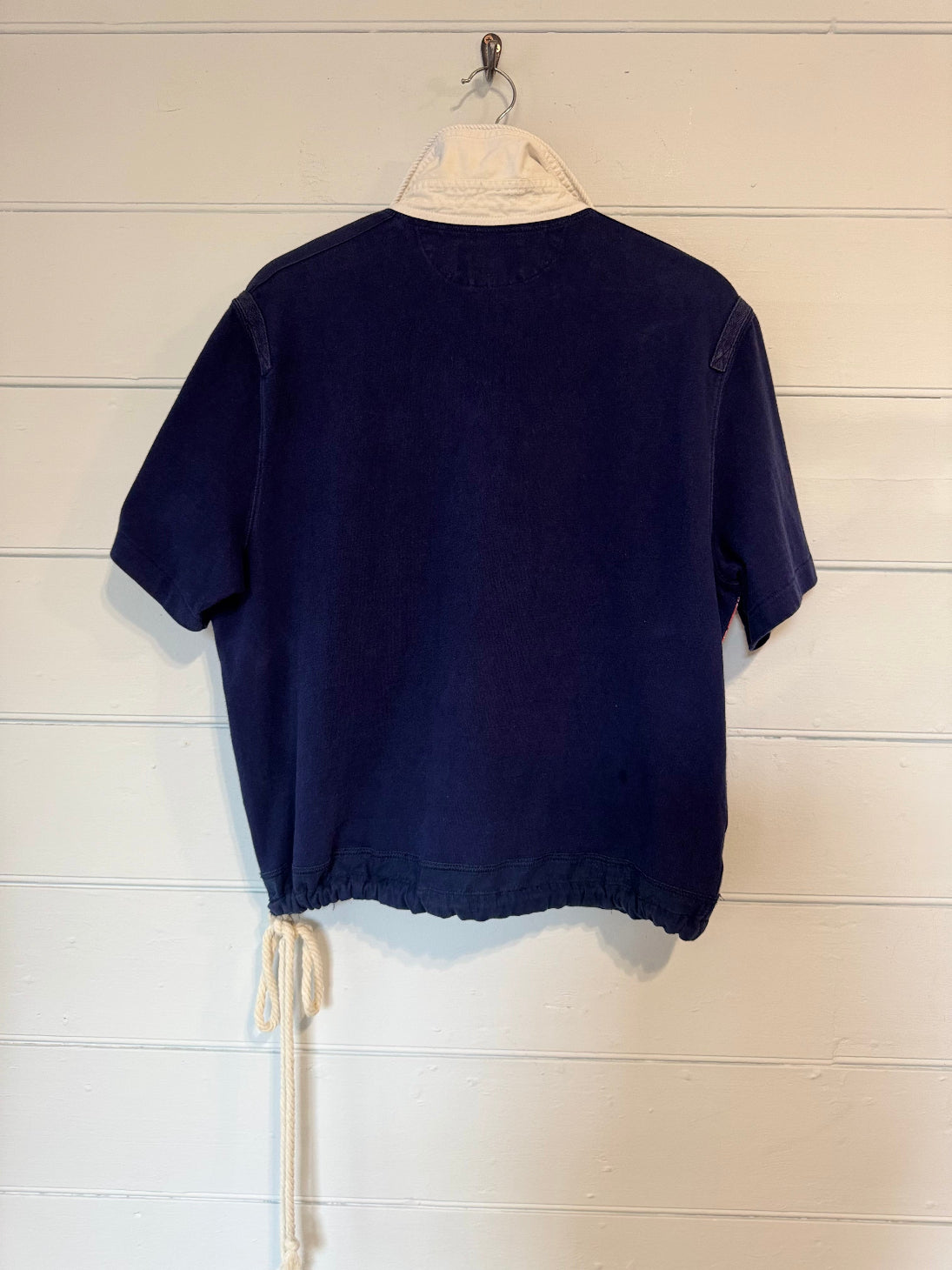 Earl Upcyled Ralph Lauren Navy/Red Big Pony Rugby Shirt