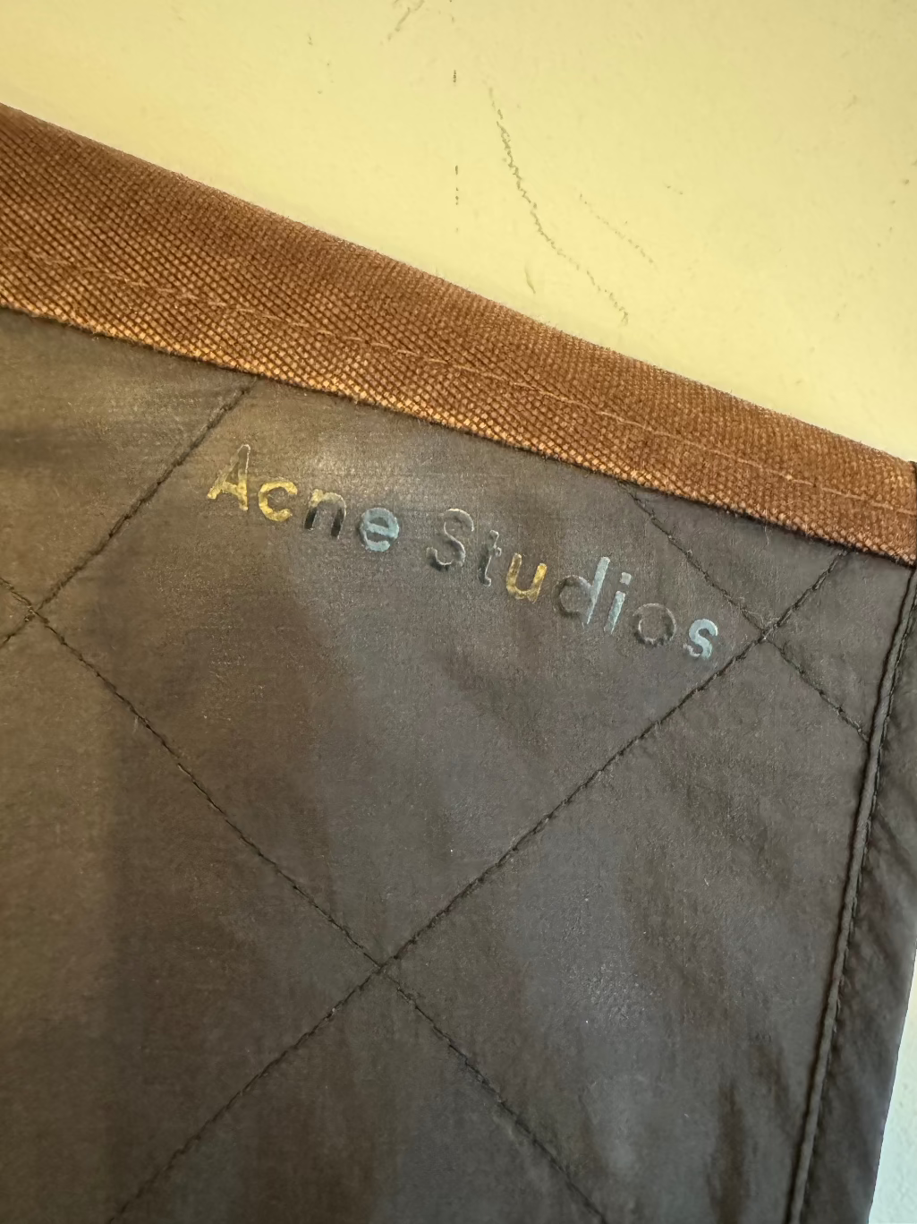 Acne Studios Brown Workwear Waistcoat