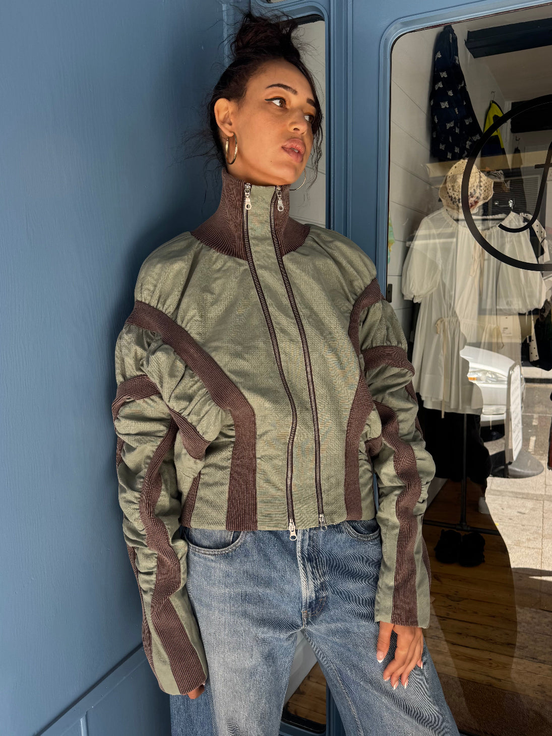 Lueder SS23 Journeyman Khaki Bomber