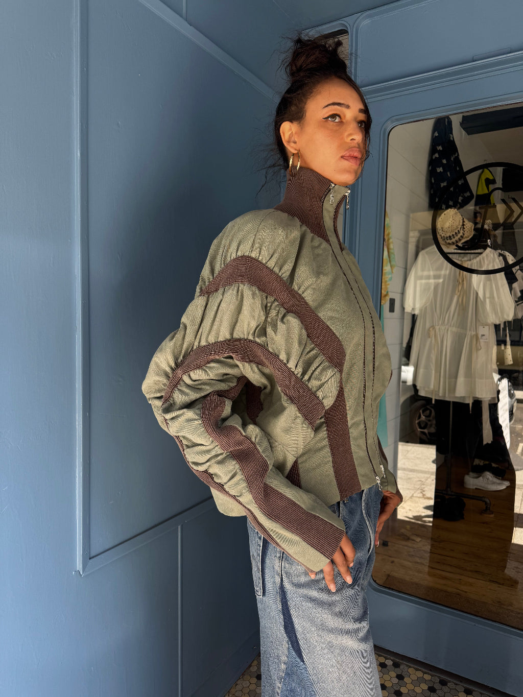 Lueder SS23 Journeyman Khaki Bomber