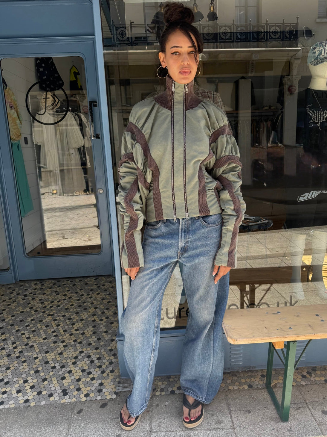 Lueder SS23 Journeyman Khaki Bomber