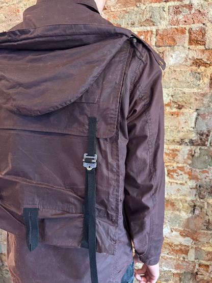 Nigel Cabourn K100 Brown waxed Limited Edition Jacket