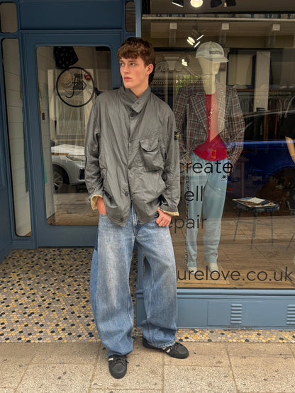 Stone Island Grey 1999 Oversized Field jacket