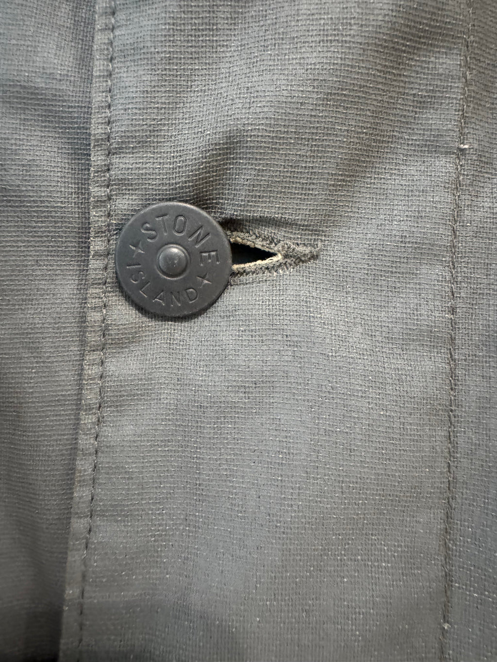 Stone Island Grey 1999 Oversized Field jacket
