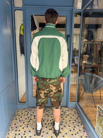 Palace Green/White Panel Pro Team Palco Shell Jacket