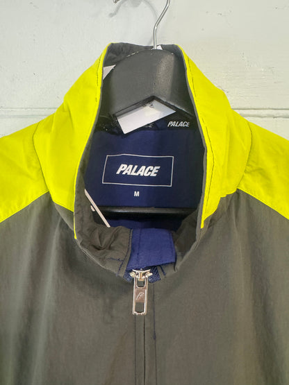 Palace Blue/ Acid/ Khaki Panelled Shell Jacket