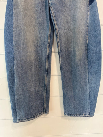 Angel Mid Wash Aged Barrel Upcycled Jean