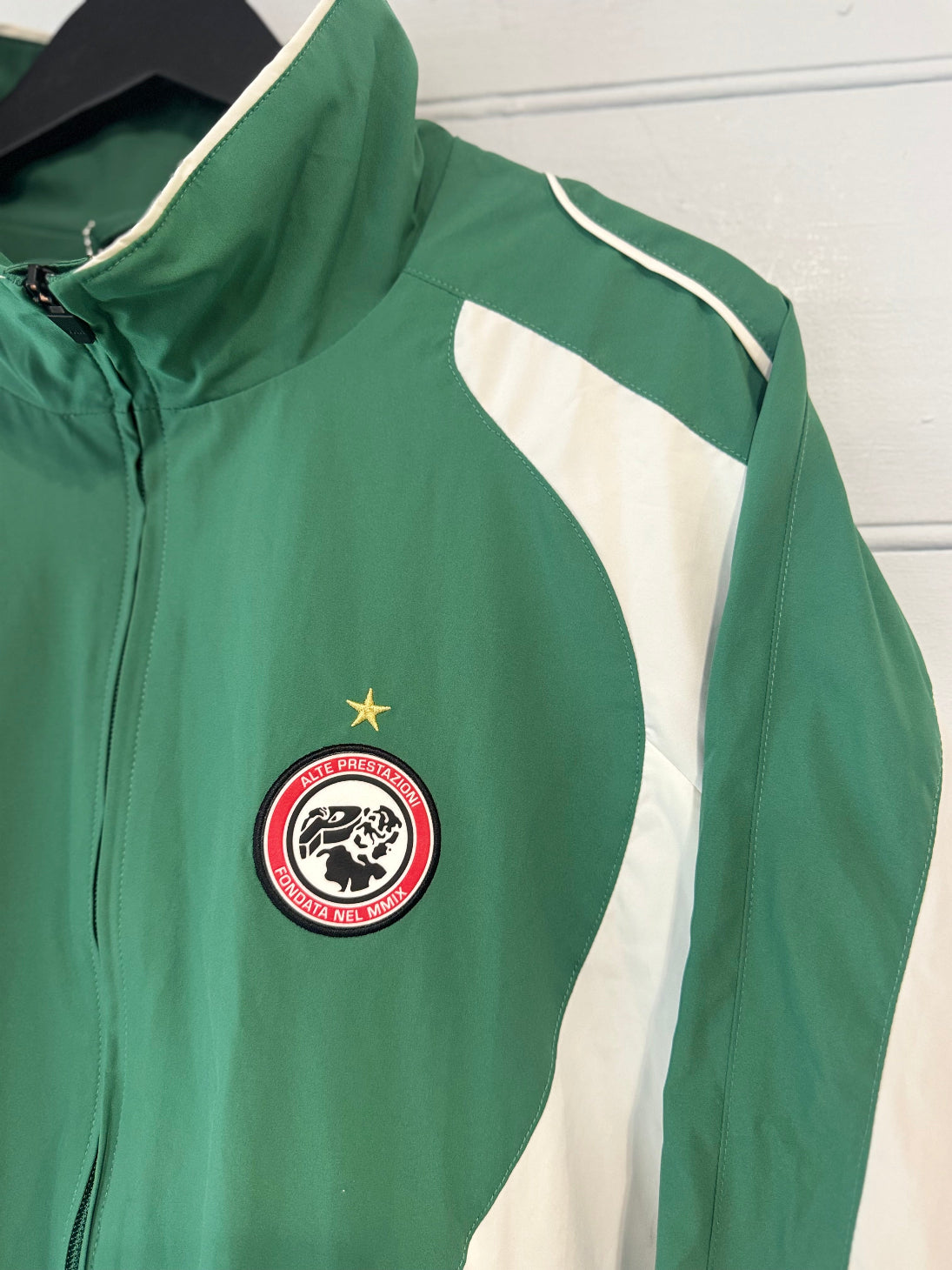Palace Green/White Panel Pro Team Palco Shell Jacket
