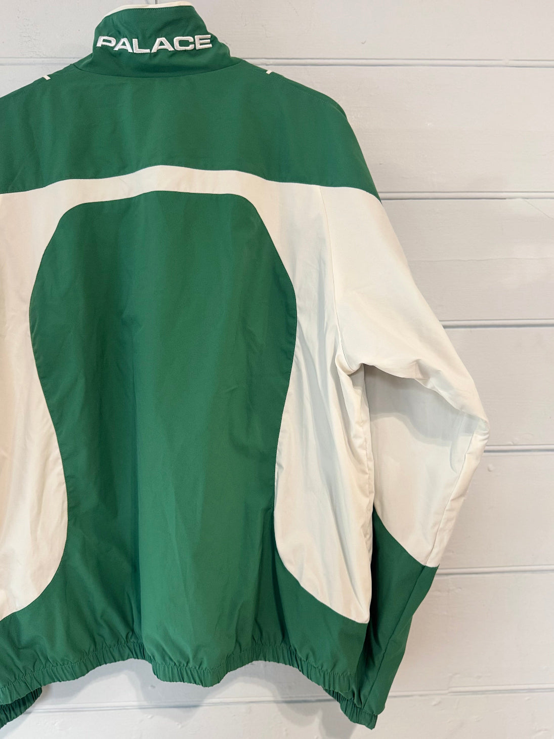 Palace Green/White Panel Pro Team Palco Shell Jacket