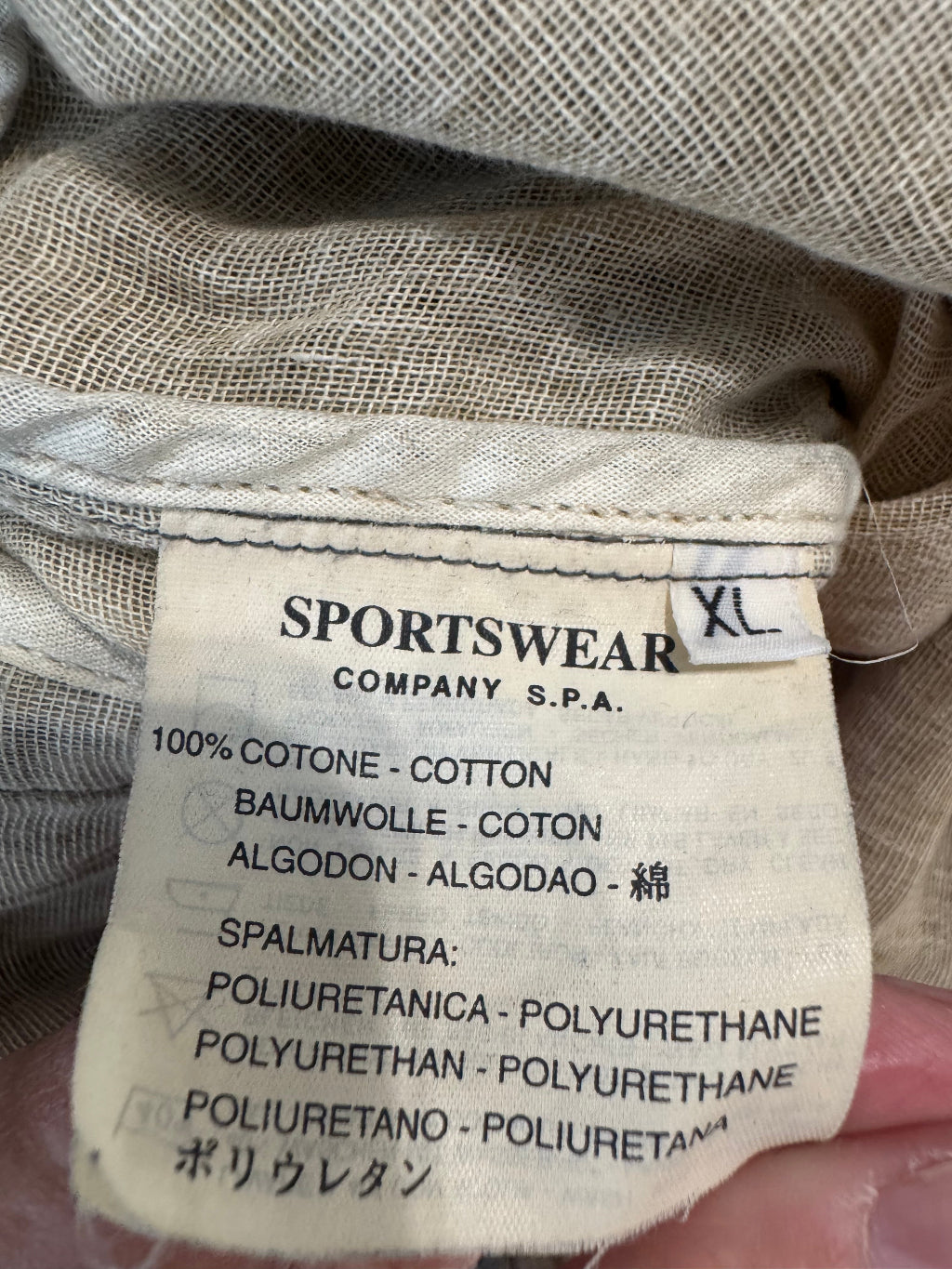Stone Island Grey 1999 Oversized Field jacket