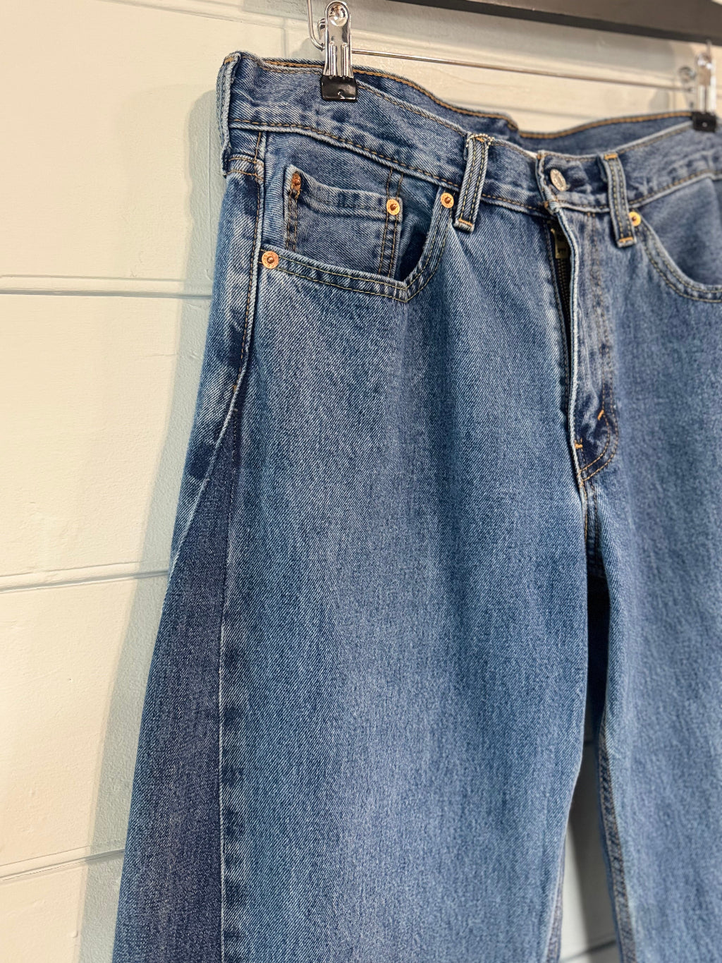 Angel Mid Wash Barrel Jean
