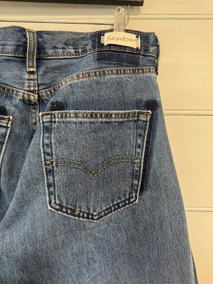 Angel Mid Wash Barrel Jean