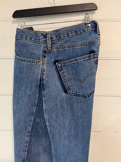 Angel Mid Wash Barrel Jean