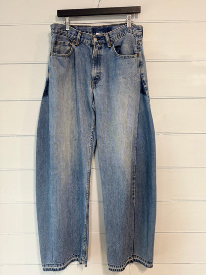 Angel Mid Wash Aged Barrel Upcycled Jean
