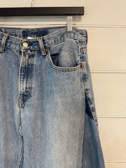 Angel Pale Wash Upcycled Barrel Jean